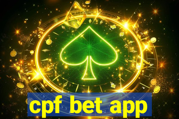 cpf bet app